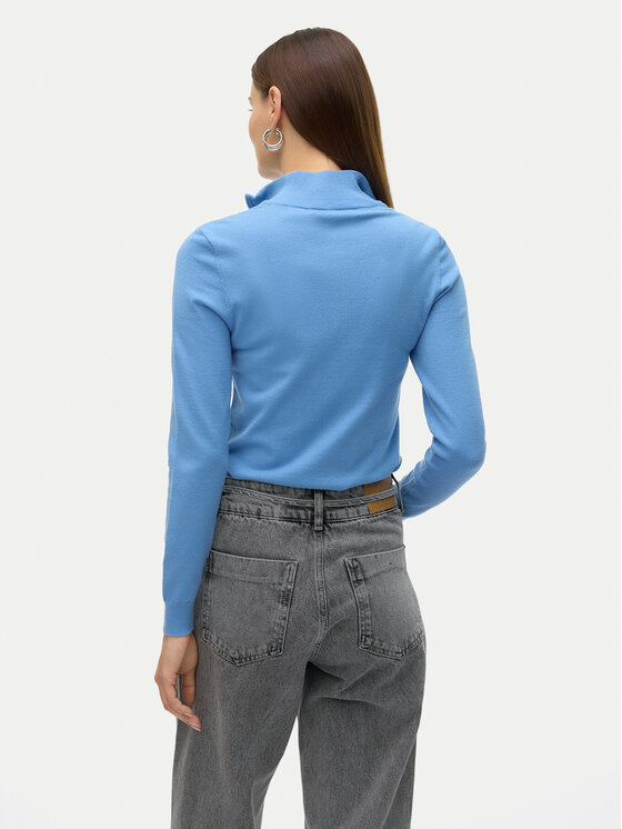 Vero Moda Vero Moda Pulover Happiness 10317993 Albastru Slim Fit