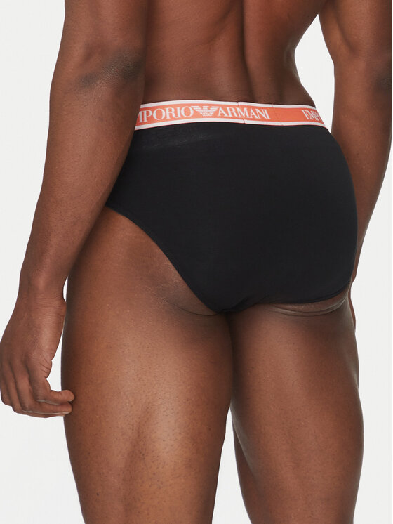 Emporio Armani Underwear Emporio Armani Underwear Set di 3 slip EM000258 AF10779 MC061 Nero