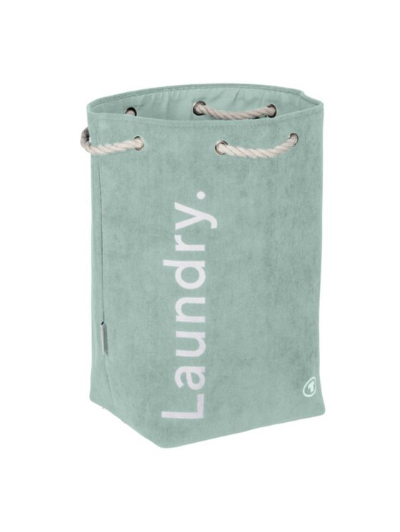 MIAhome MIAhome Kosz na pranie 51x29x25 cm MARINAIO miętowy Zielony