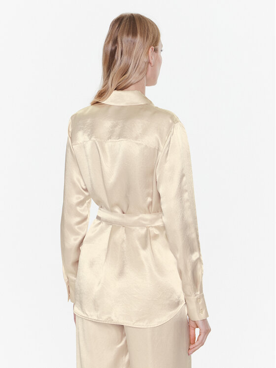 Max Mara Leisure Max Mara Leisure Särk Holiday 23311102 Beež Regular Fit