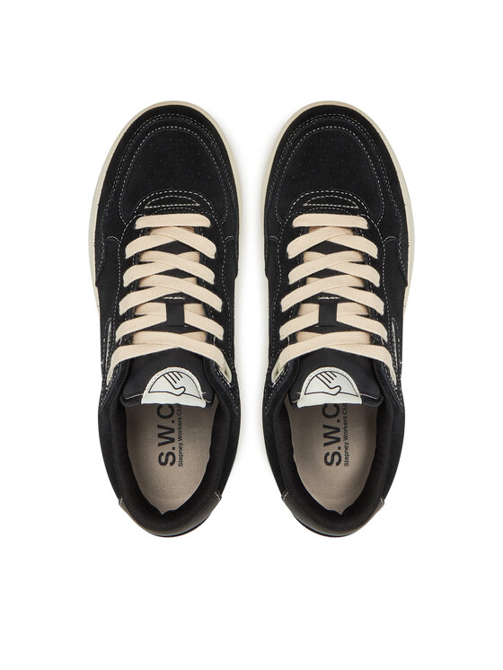 S.W.C Stepney Workers Club S.W.C Stepney Workers Club Sneakers Pro Cup 01Lister Cup YQ01015 Negru