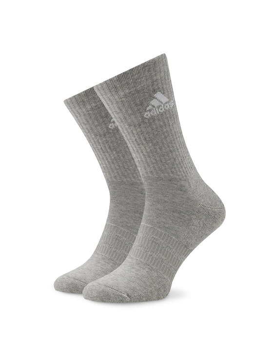 adidas adidas Skarpety długie Cushioned Crew Socks 3 Pairs IC1311 Szary