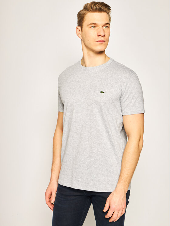 Lacoste T-krekls TH6709 Pelēks Regular Fit