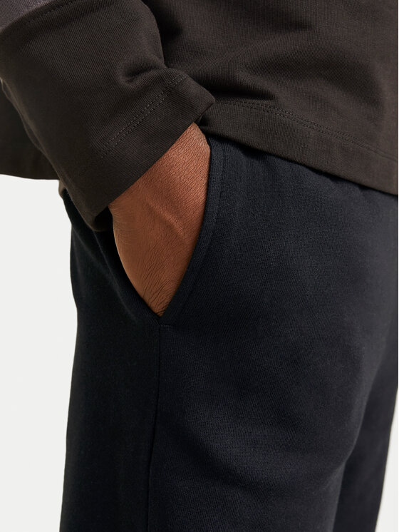 Jack&Jones Jack&Jones Spodnji del trenirke Morgan 12257964 Črna Regular Fit
