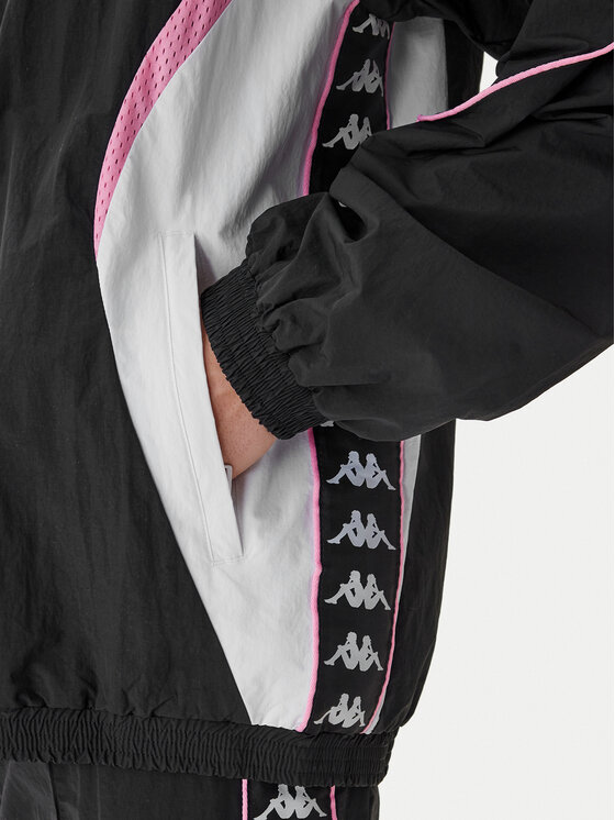 Kappa Kappa Vējjaka Banda Silas 37222WW Melns Comfort Fit