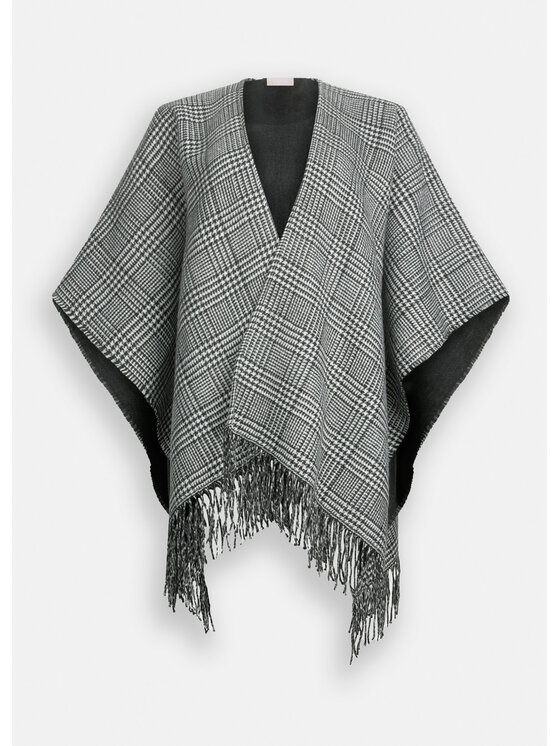 Liu Jo Liu Jo Poncho 2F5036T030001319 Grigio Regular Fit