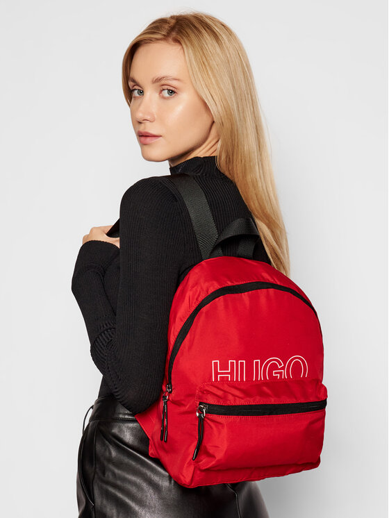 HUGO HUGO Nahrbtnik Reborn Backpack 50452695 10231109 01 Rdeča