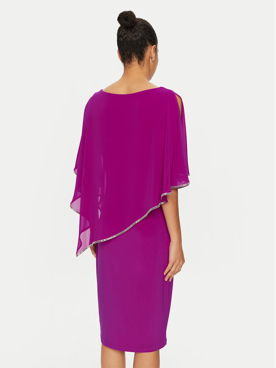 Joseph Ribkoff Joseph Ribkoff Kokteilinė suknelė 243797 Violetinė Slim Fit