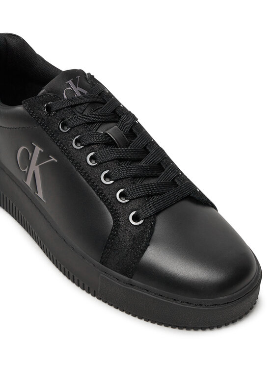 Calvin Klein Jeans Calvin Klein Jeans Sneakersy Chunky Cupsole Lth Mg Lth YW0YW01614 Czarny