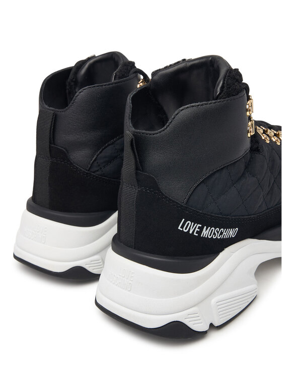 LOVE MOSCHINO LOVE MOSCHINO Сникърси JA15586G0PINX00A Черен