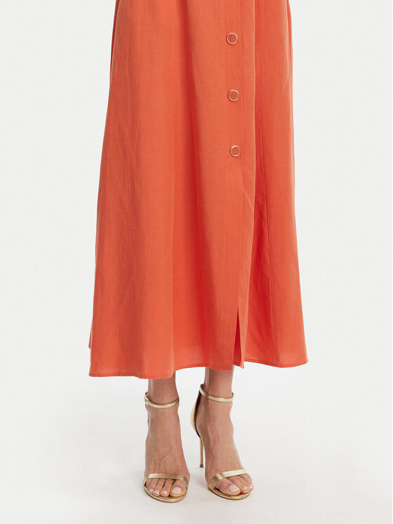 Liu Jo Liu Jo Rochie de vară WA5312 T4818 Portocaliu Regular Fit