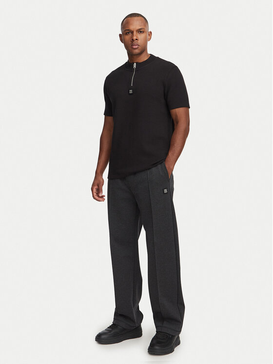 HUGO HUGO Póló Dabi 50563018 Fekete Regular Fit