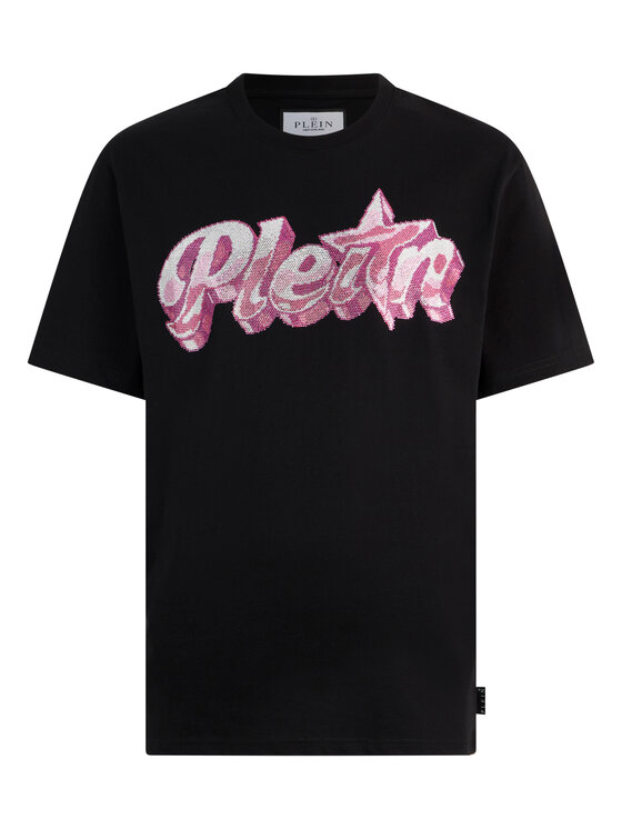 PHILIPP PLEIN PHILIPP PLEIN T-Shirt 30615 Czarny Regular Fit