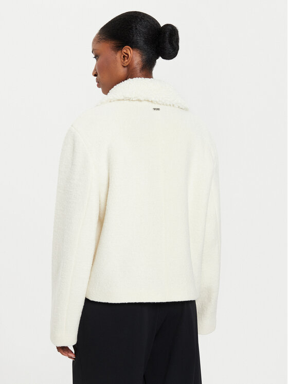 BOSS Boss Übergangsjacke Coflina 50518488 Écru Regular Fit