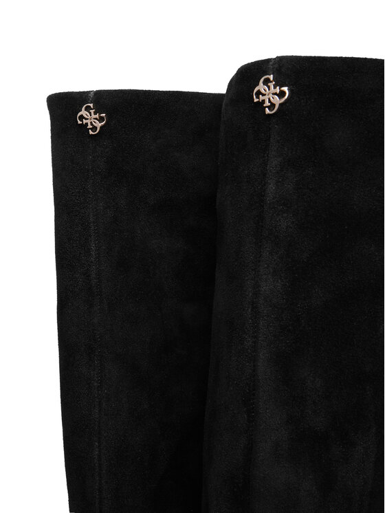 Guess Guess Kozaki FLFLAN SUE11 Czarny