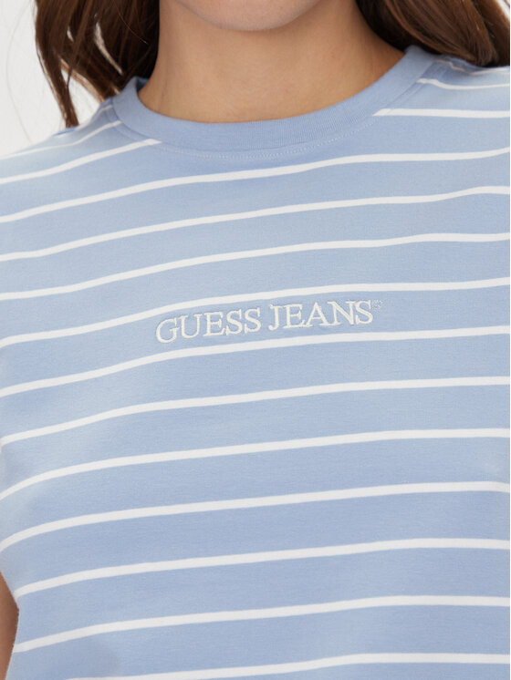 Guess Jeans Guess Jeans T-Shirt W4BI53 KCIE1 Kolorowy Regular Fit