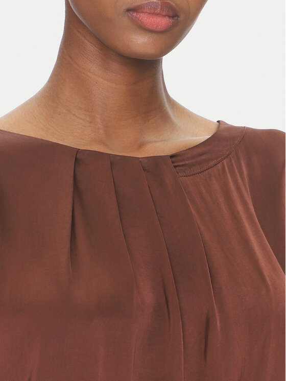 ViCOLO ViCOLO Blusa TD0763 Marrone Regular Fit