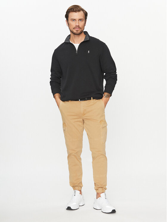Polo Ralph Lauren Polo Ralph Lauren Majica dugih rukava 710812963037 Crna Regular Fit