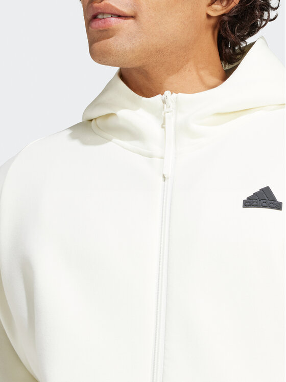 adidas adidas Majica dugih rukava Z.N.E. Premium IR5208 Bijela Loose Fit