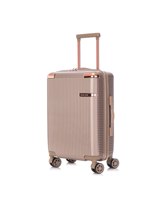 Semi Line Semi Line Valigia da cabina T5944-3 Oro
