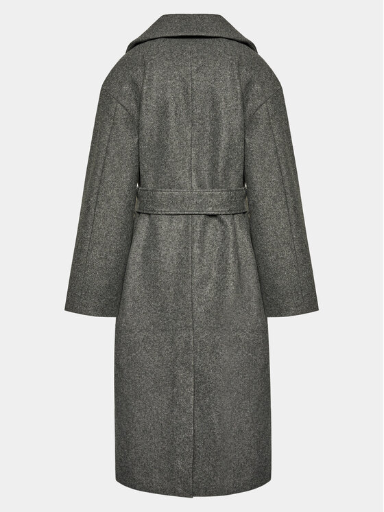 Gina Tricot Gina Tricot Átmeneti kabát 20609 Szürke Regular Fit