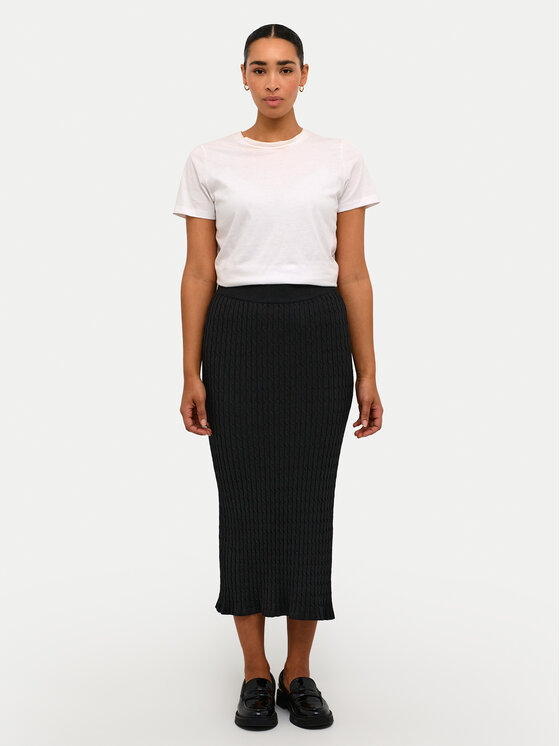 Kaffe Kaffe Пола тип молив Silla 10509053 Черен Regular Fit