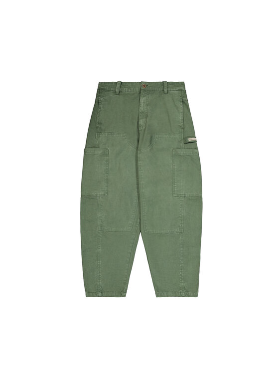 Alpha Industries Alpha Industries Spodnie cargo Workwear Deck Pant Zielony Tapered Leg