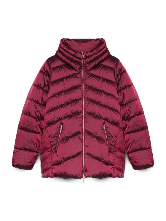 Fiorella Rubino Fiorella Rubino Giubbotto piumino F439T001340N036 Bordeaux Regular Fit