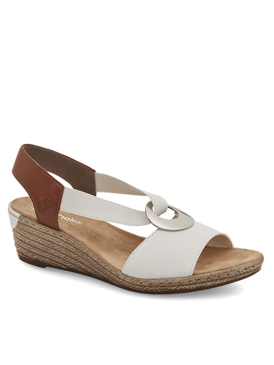 Rieker Rieker Sandale 624H6-81 Bijela