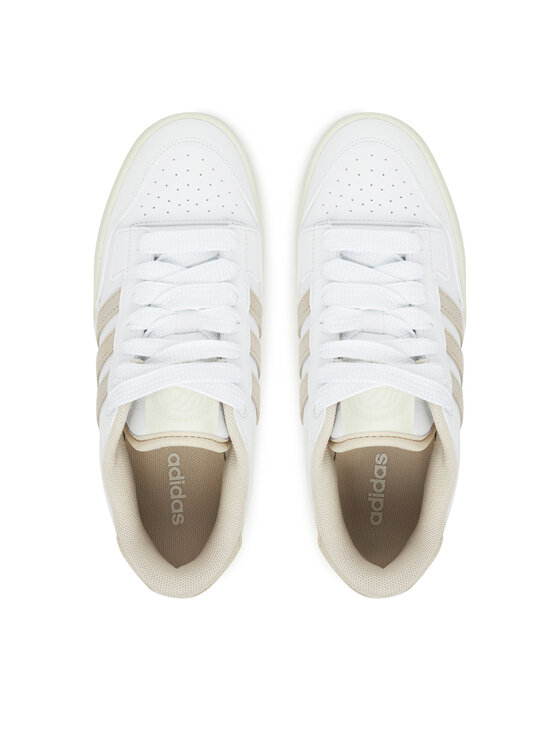adidas adidas Basketbalové topánky Rapid Court Low JR3162 Biela
