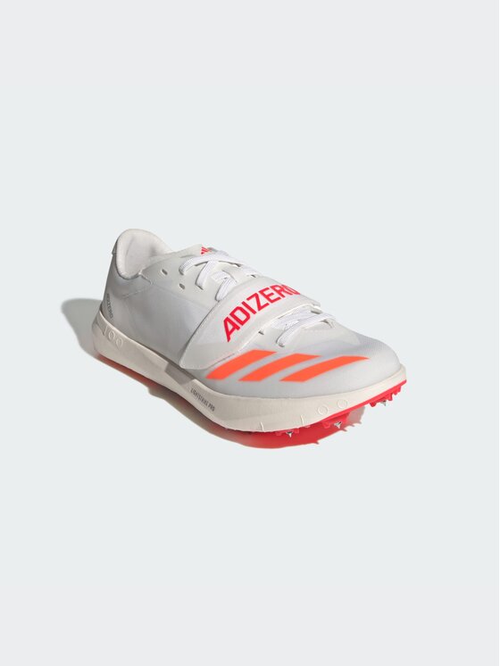 adidas adidas Kolce do biegania Adizero TJ/PV Track and Field Biały