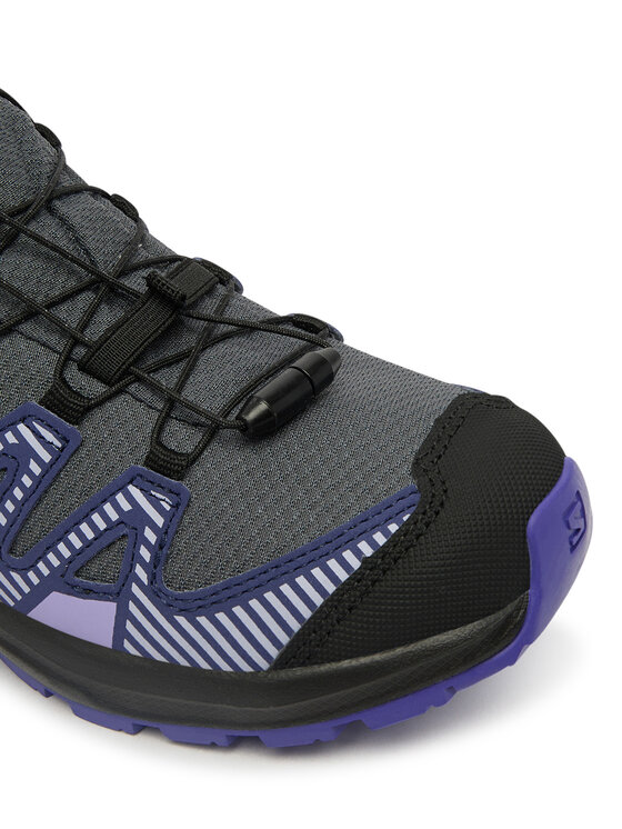 Salomon Salomon Trekingová obuv Xa Pro V8 Mid Waterproof L47857300 Šedá
