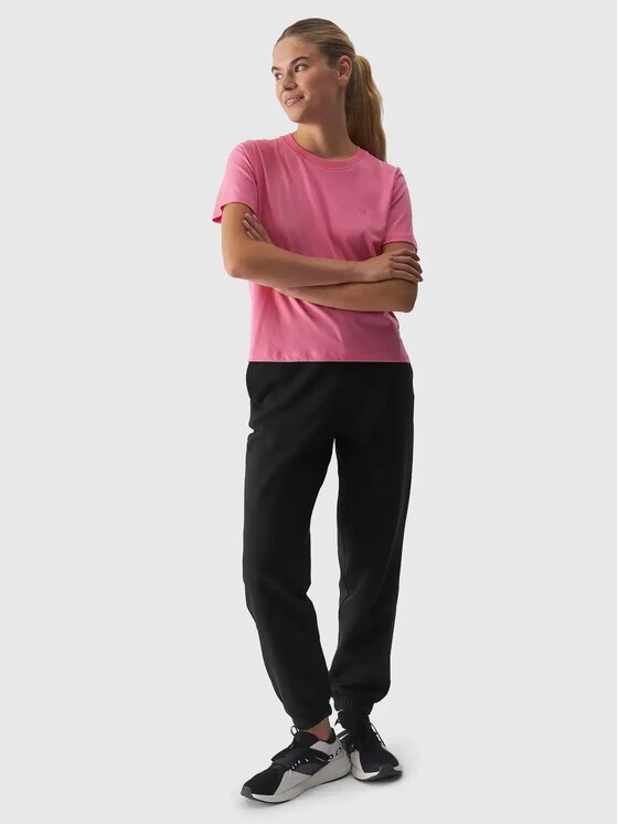 4F 4F T-shirt 4FWAW24TTSHF1650-54S Rosa Regular Fit