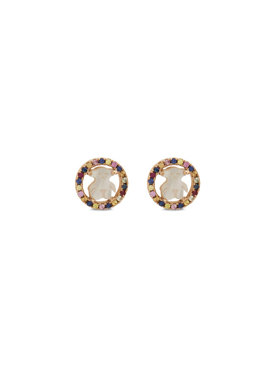 TOUS TOUS Orecchini Camille 1003633100 Placcatura in oro rosa