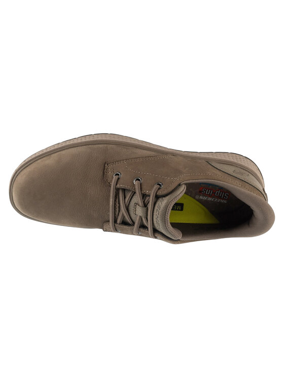 Skechers Skechers Półbuty Slip-Ins: Burkett - Lonzo Beżowy