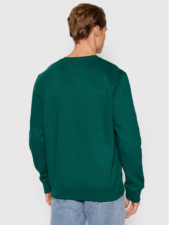 Tommy Jeans Tommy Jeans Felpa Timeless DM0DM12381 Verde Regular Fit