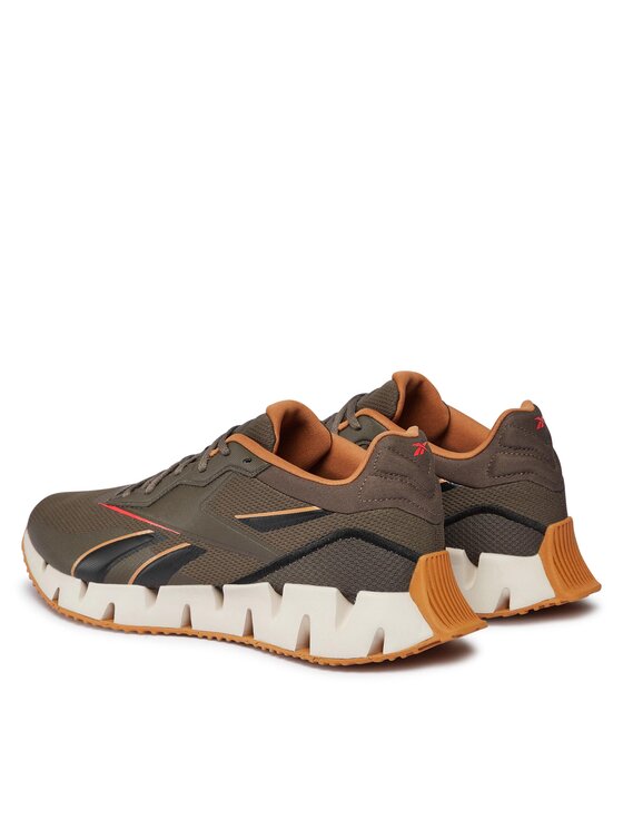 Reebok Reebok Tekaški čevlji Zig Dynamica 4 IE4648 Rjava