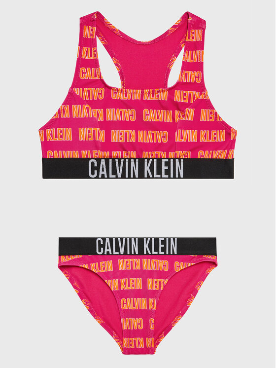 Calvin Klein Swimwear Kopalni kostum KY0KY00035 Roza