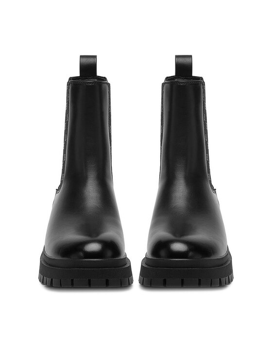 Nine West Nine West Kotníková obuv s elastickým prvkem CEO-BASIMA-01 Černá