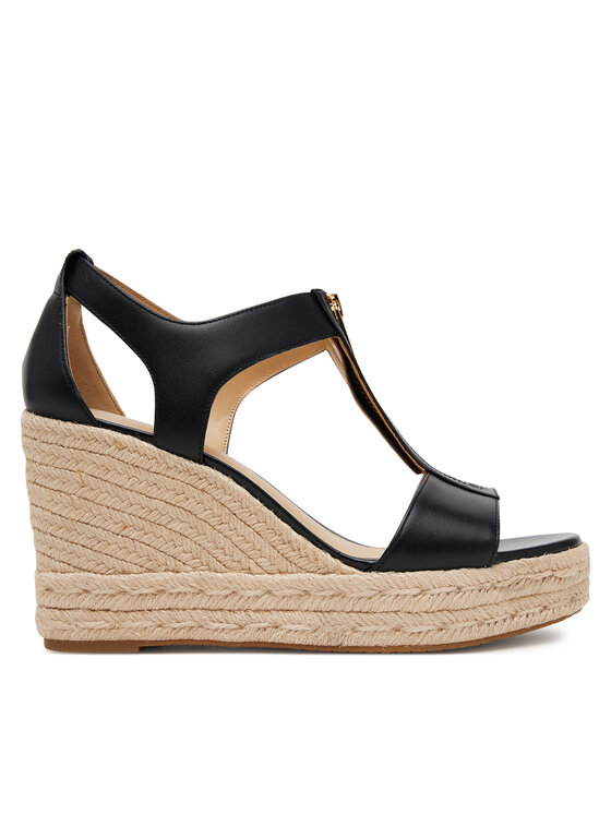 MICHAEL Michael Kors MICHAEL Michael Kors Espadrile Barkley Leather 40R4BRMS1L Negru