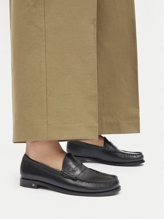 Max Mara Max Mara Mokasyny 2514521131600 Czarny