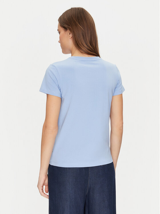 Guess Jeans Guess Jeans T-Shirt W5RI54 J1314 Niebieski Regular Fit