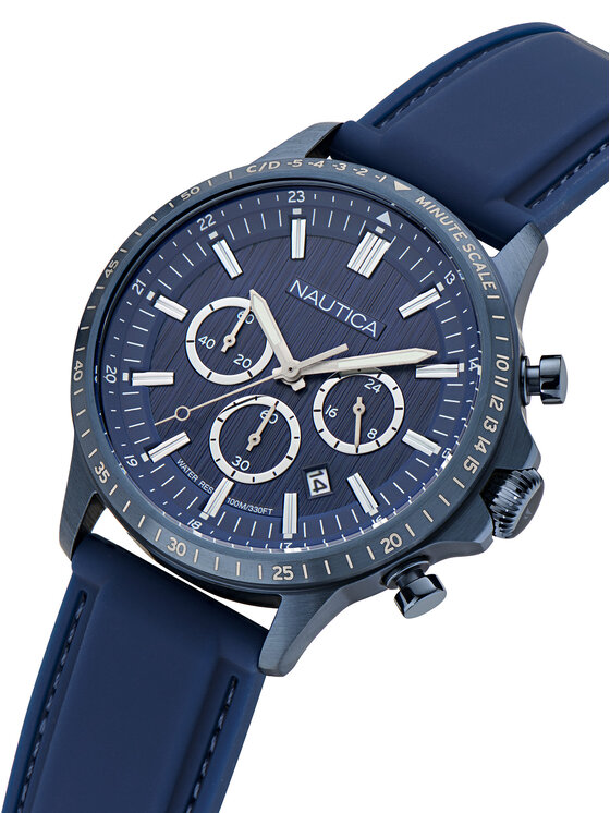 Nautica Nautica Pulkstenis Everyday Chronograph NAPBOS503 Tumši zils