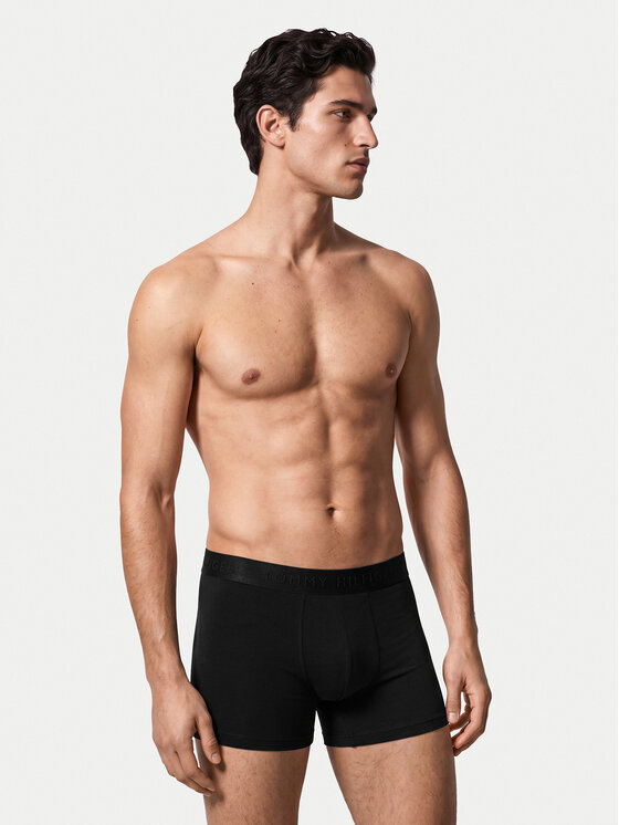 Tommy Hilfiger Tommy Hilfiger Set de boxeri﻿ UM0UM03756 Negru