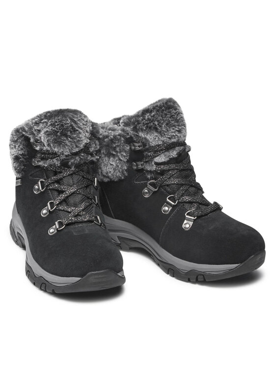 Skechers Skechers Šnurovacia obuv Falls Finest 167178/BLK Čierna