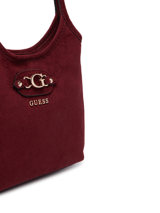Guess Guess Τσάντα Samantha Mini HWSG23 13750 Μπορντό
