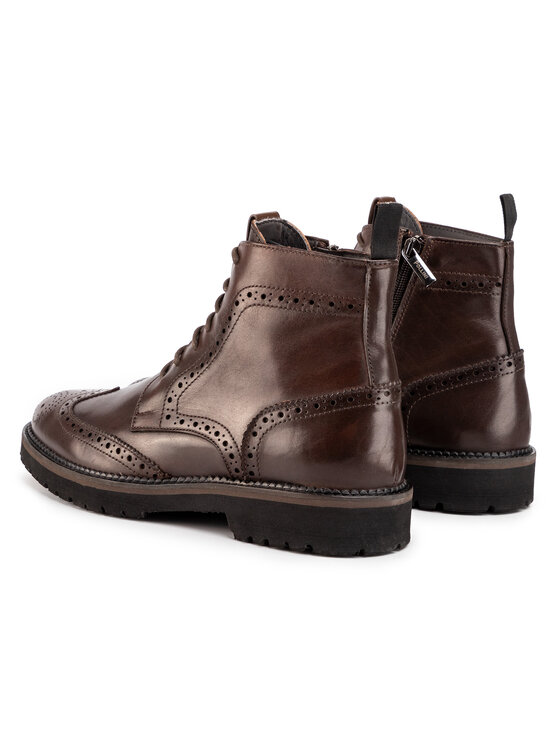 Pollini Pollini Pohodni čevlji PB21033G08UA0301 Rjava