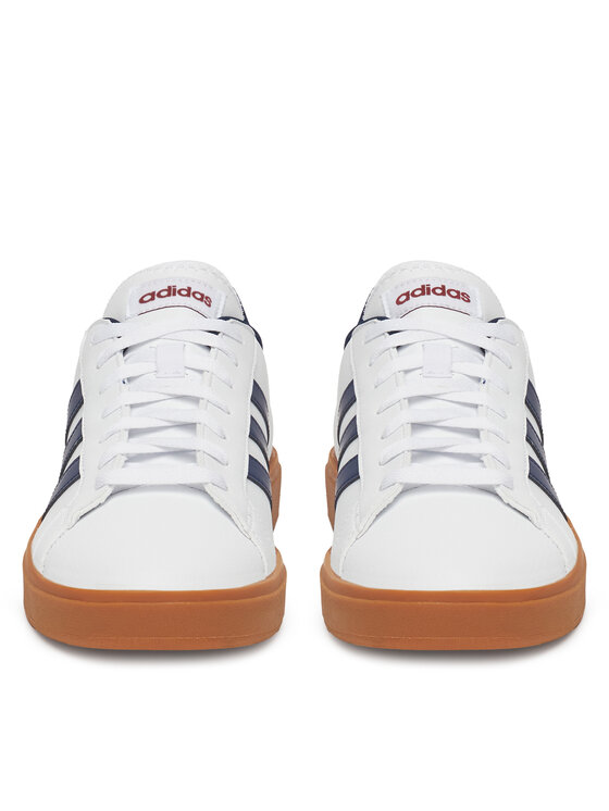adidas adidas Sneakersy GRAND COURT BASE 2.0 JH8614 Bílá