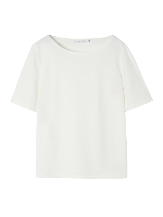 TATUUM Tatuum Bluzka MIKAJO Écru Classic Fit