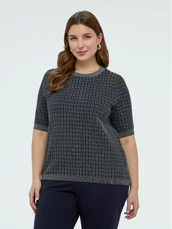 Fiorella Rubino Fiorella Rubino Maglione M109L008383N034 Blu Regular Fit
